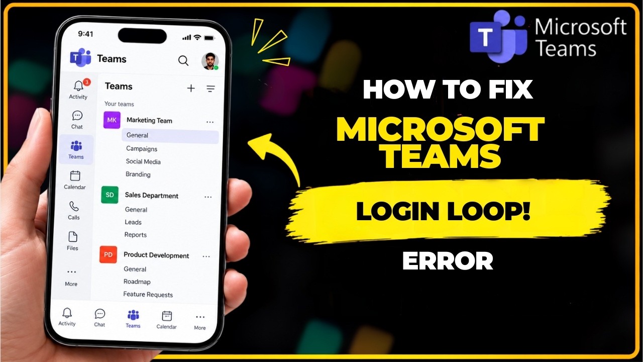 How to Fix Microsoft Teams Login Loop Error | Teams Keeps Asking to Sign In