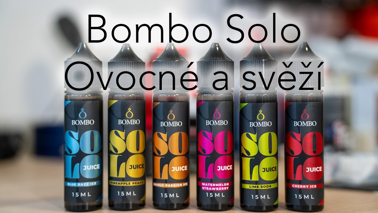 Bombo Solo - ovocn&eacute; a chladiv&eacute; pecky 🤩. Ta tře&scaron;eň mě opravdu bav&iacute; 🍒
