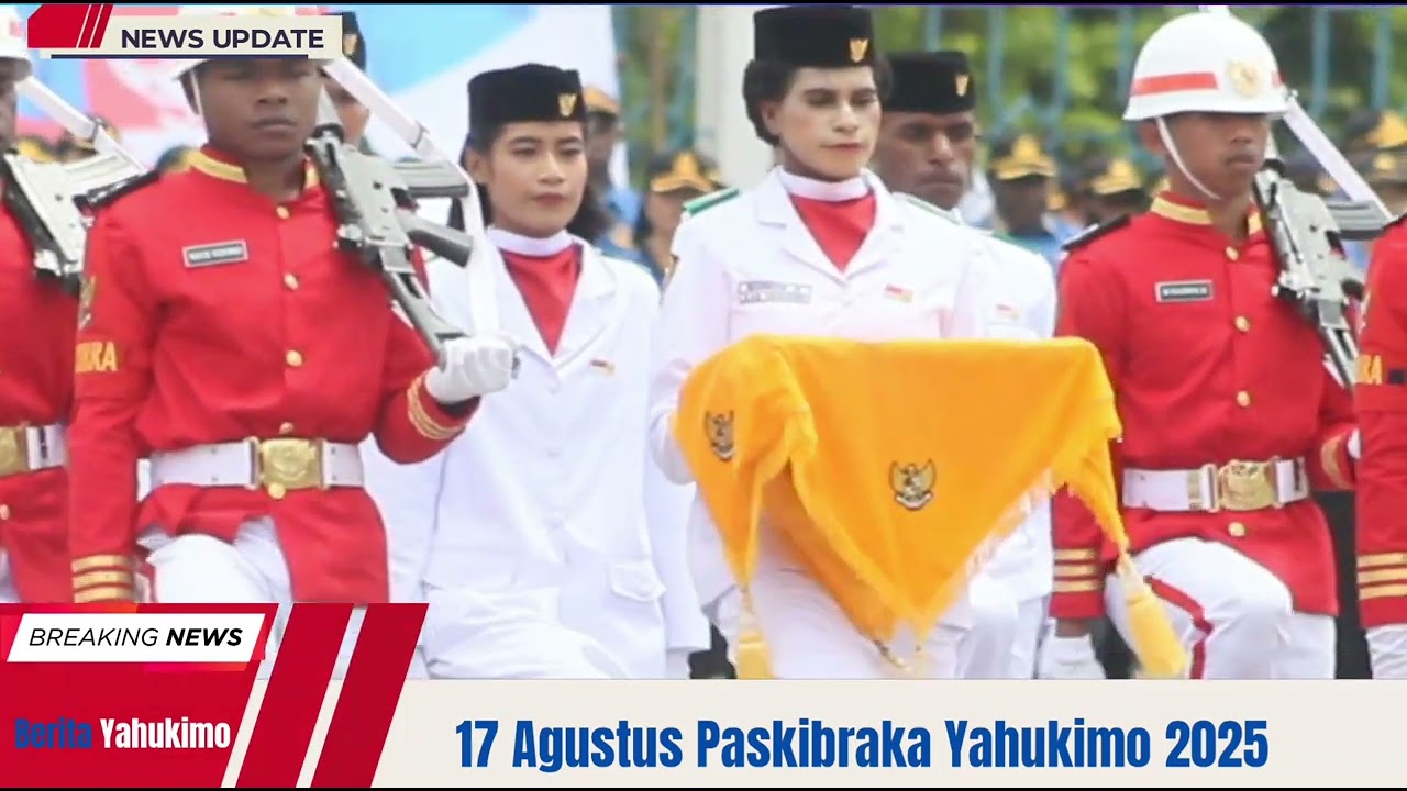17 Agustus Paskibraka Yahukimo 2025