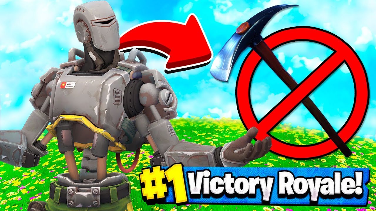NO PICKAXE CHALLENGE SU FORTNITE