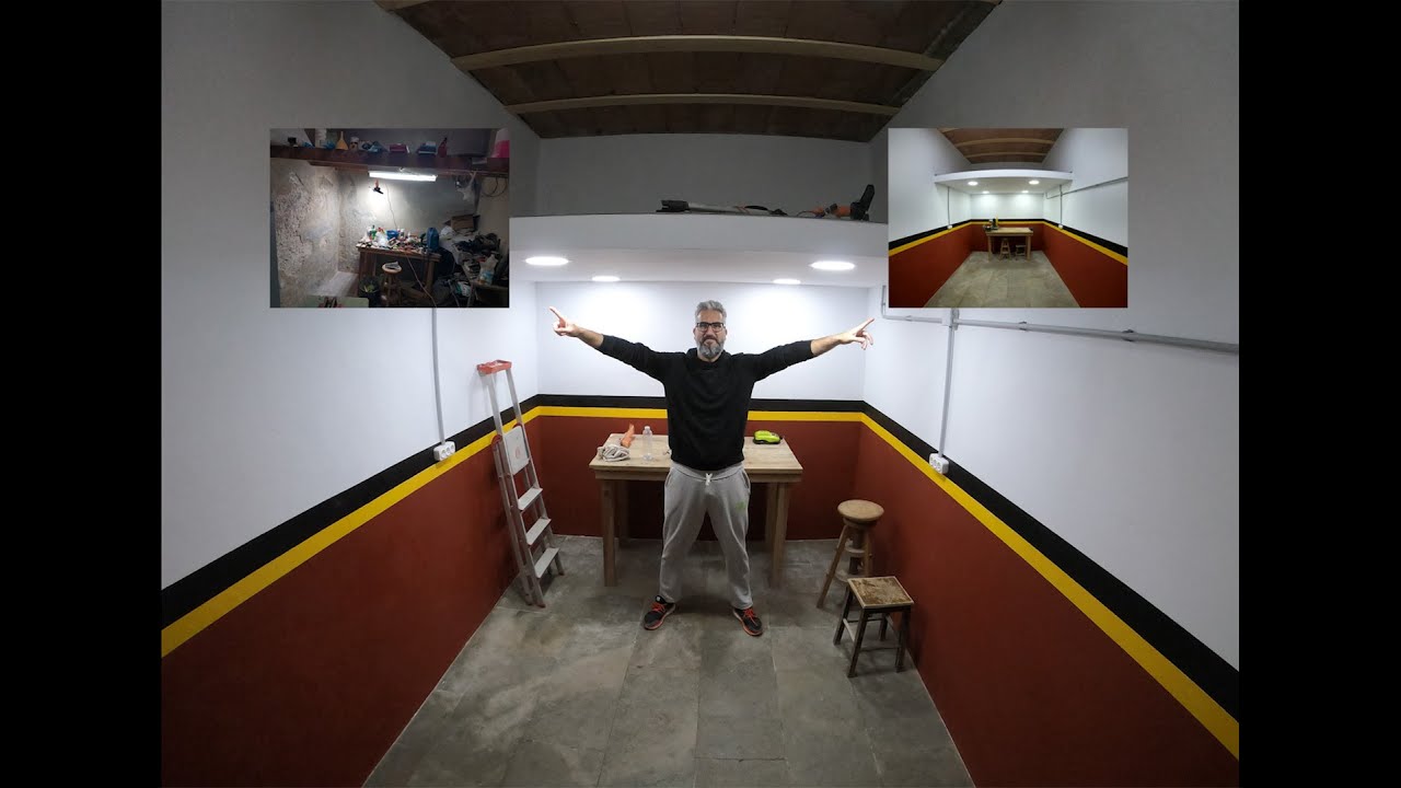 Transformación de trastero a taller