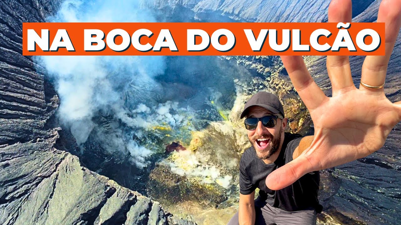 Vulcões da Indonésia! - Subimos o Monte Ijen e Bromo na ilha de Java