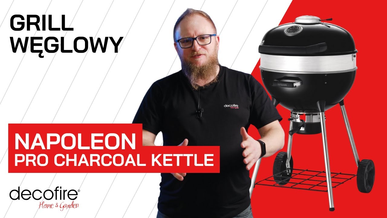 🔥 Grill węglowy Napoleon PRO Charcoal Kettle | DECOFIRE