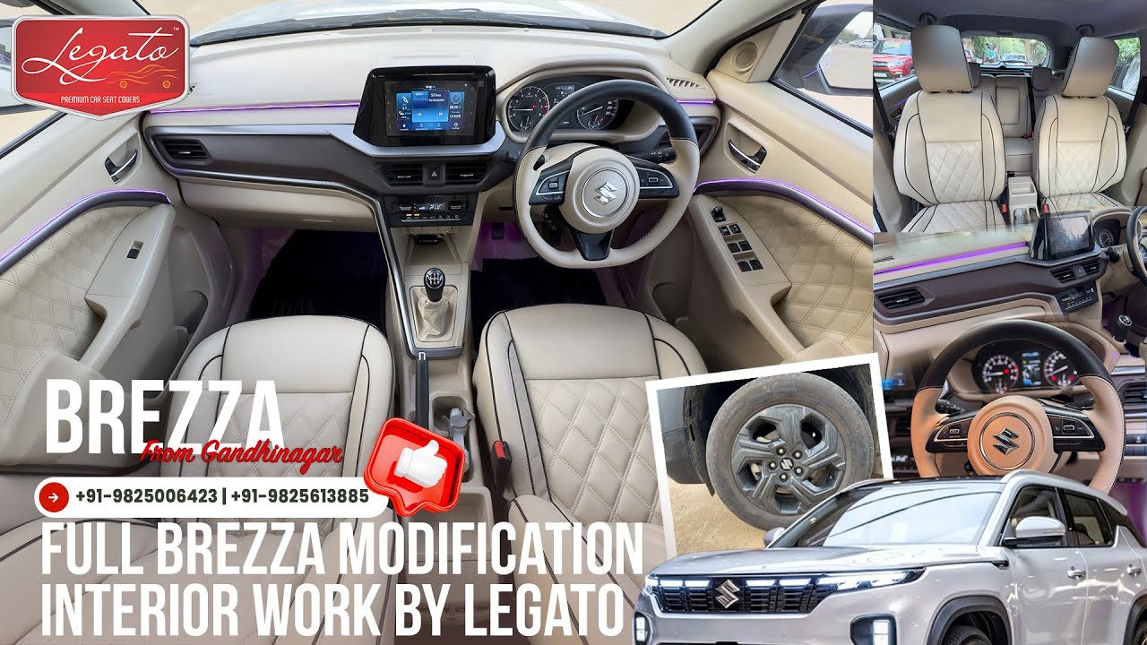 Full Brezza Interior Modification by Legato - Premium Luxury Upgrade! 🚗