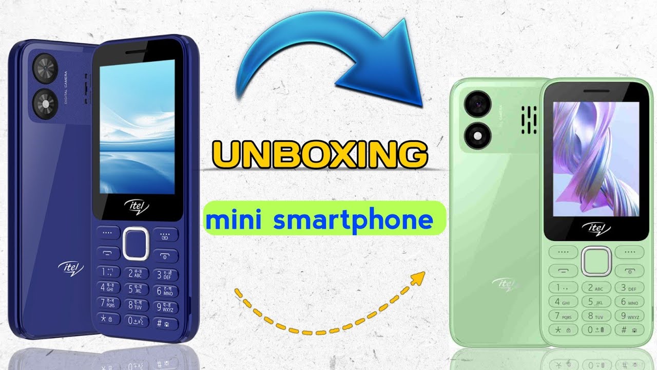 Itel it 5330 Unboxing 2024 | Mini Smartphone | Glass design | Big Display | Budget Keypad Phone |