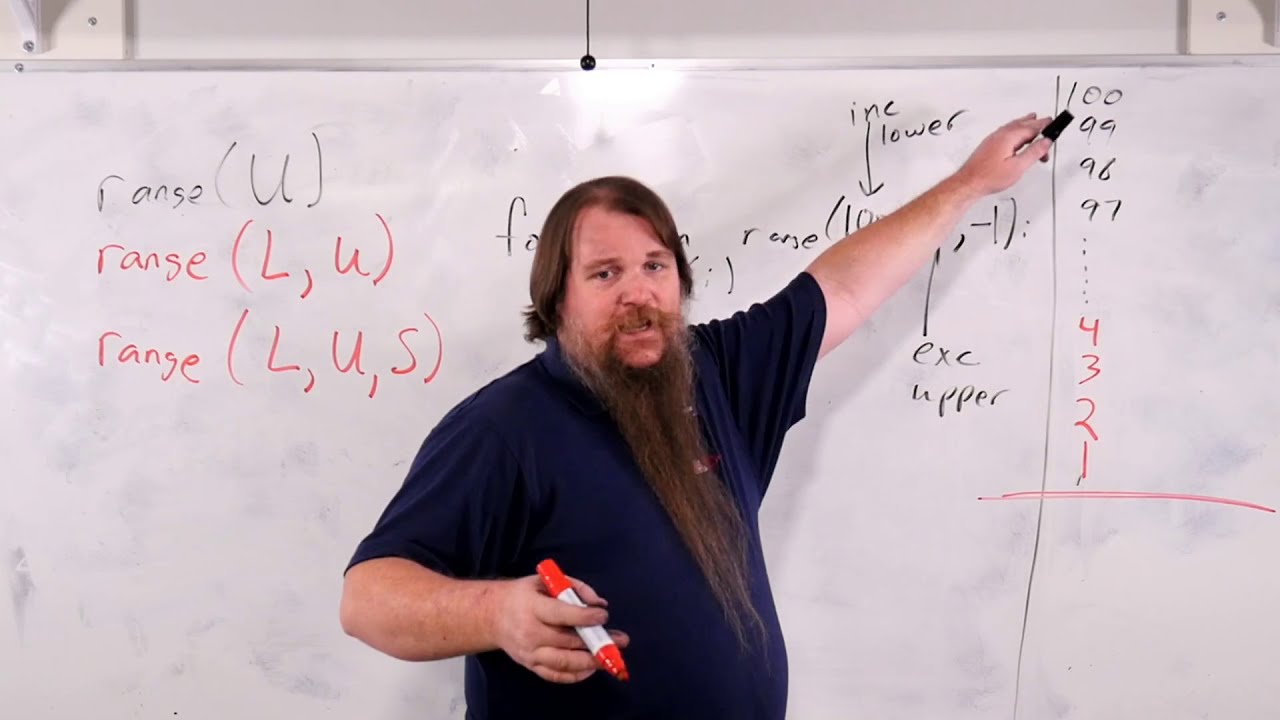 Python Intro Ep 18 - Advanced Ranges and Slices