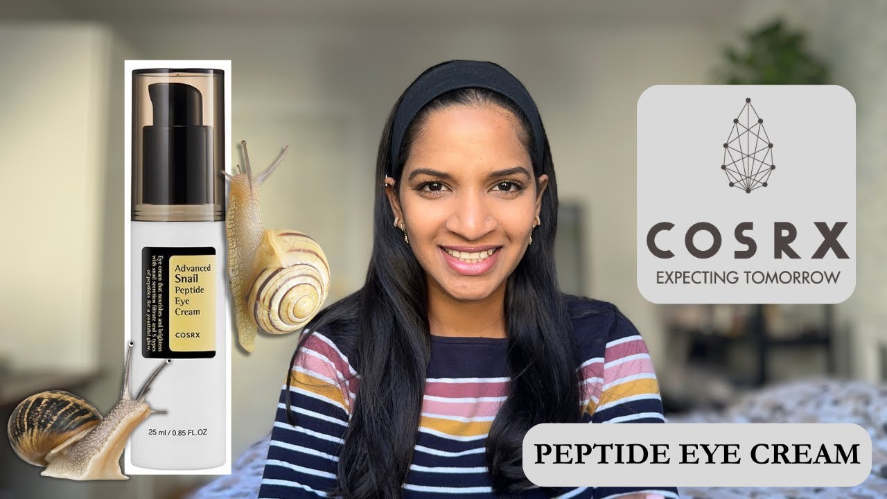 COSRX Advanced Snail Peptide Eye Cream Honest Review | Researcher Explains