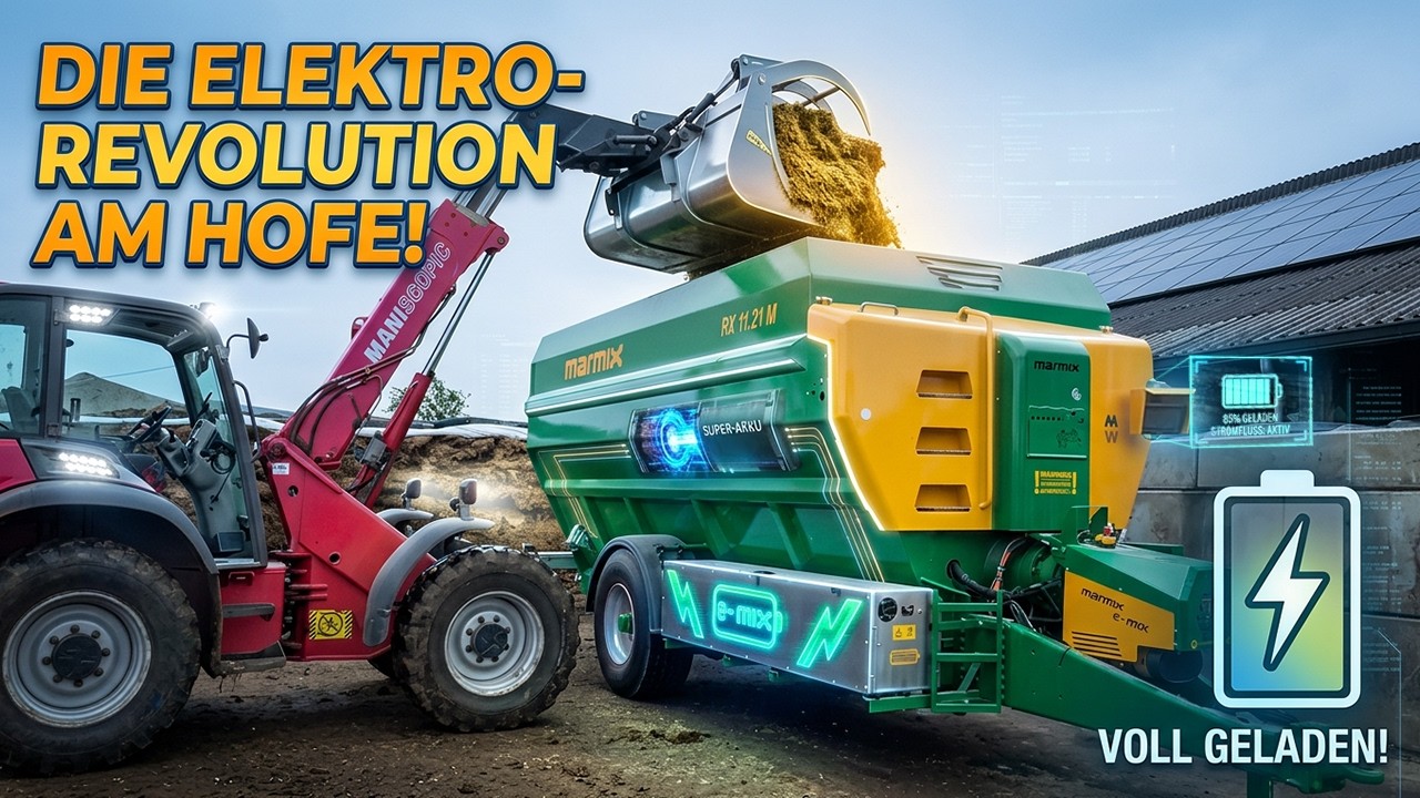 MARMIX e-Mix der neue Elektro-Futtermischer