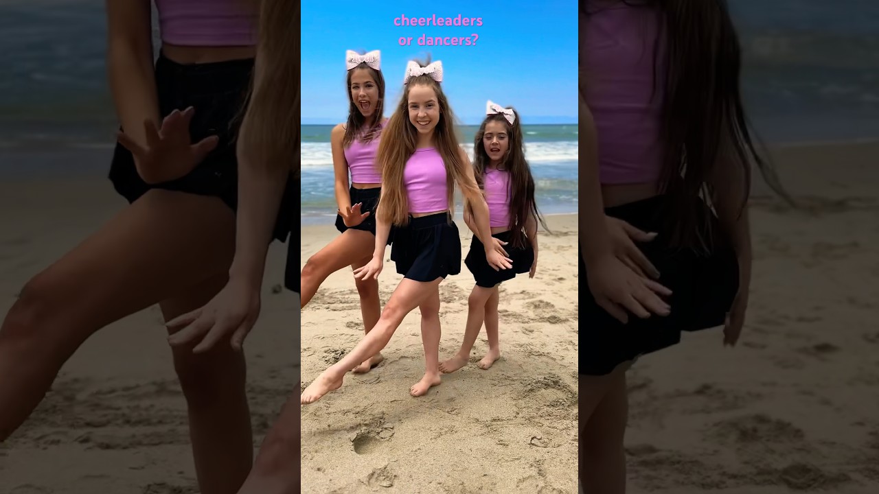 CHEERLEADERS or DANCERS?💜#shorts #shortsfeed #shortsviral