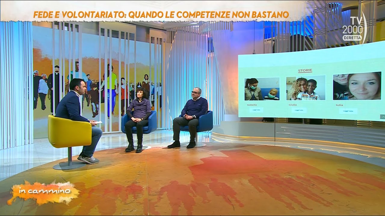 In Cammino (TV2000), 8 febbraio 2023 - Fede e volontariato: quando le competenze non bastano