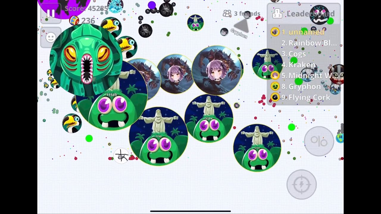 【Agar.io Mobile】Server Takeover #97