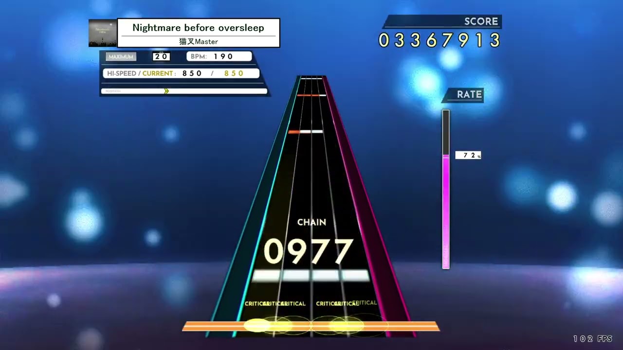 【K-Shoot MANIA】Nightmare before oversleep - 猫叉Master [MXM20.2] (Custom Chart)