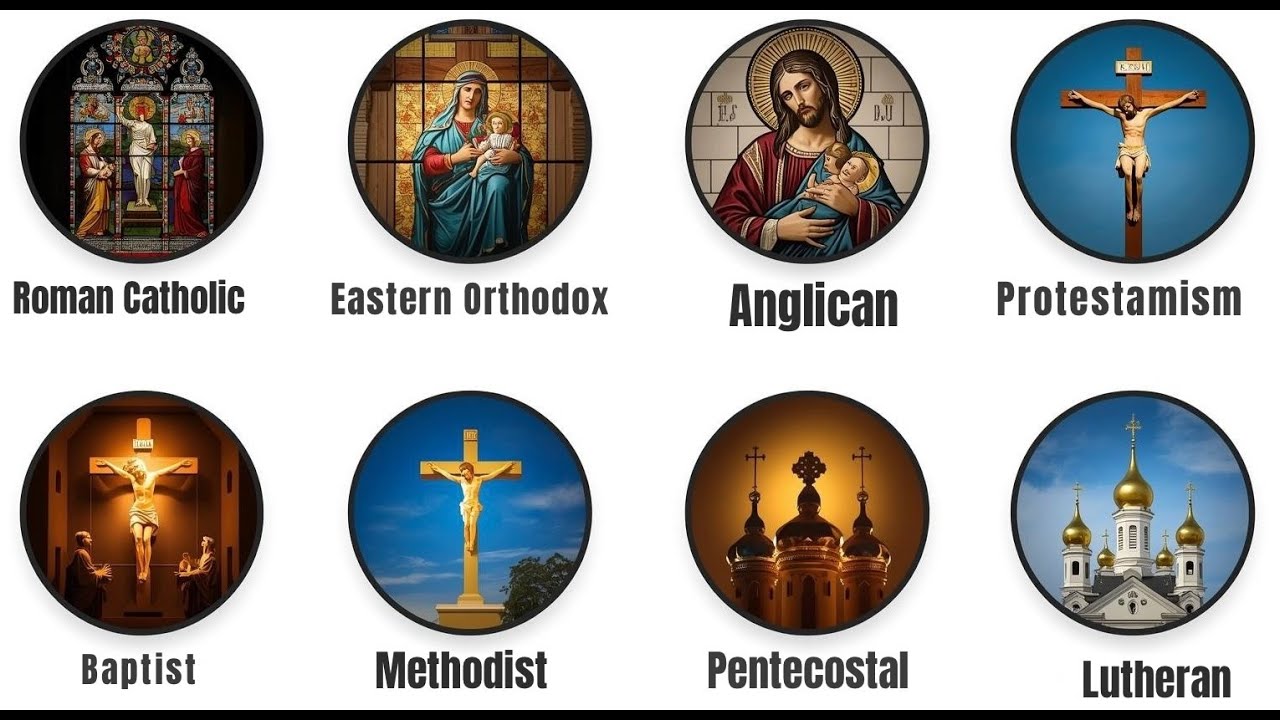 All Christian Denominations Explained in 15 Minutes | What Divided Christianity?