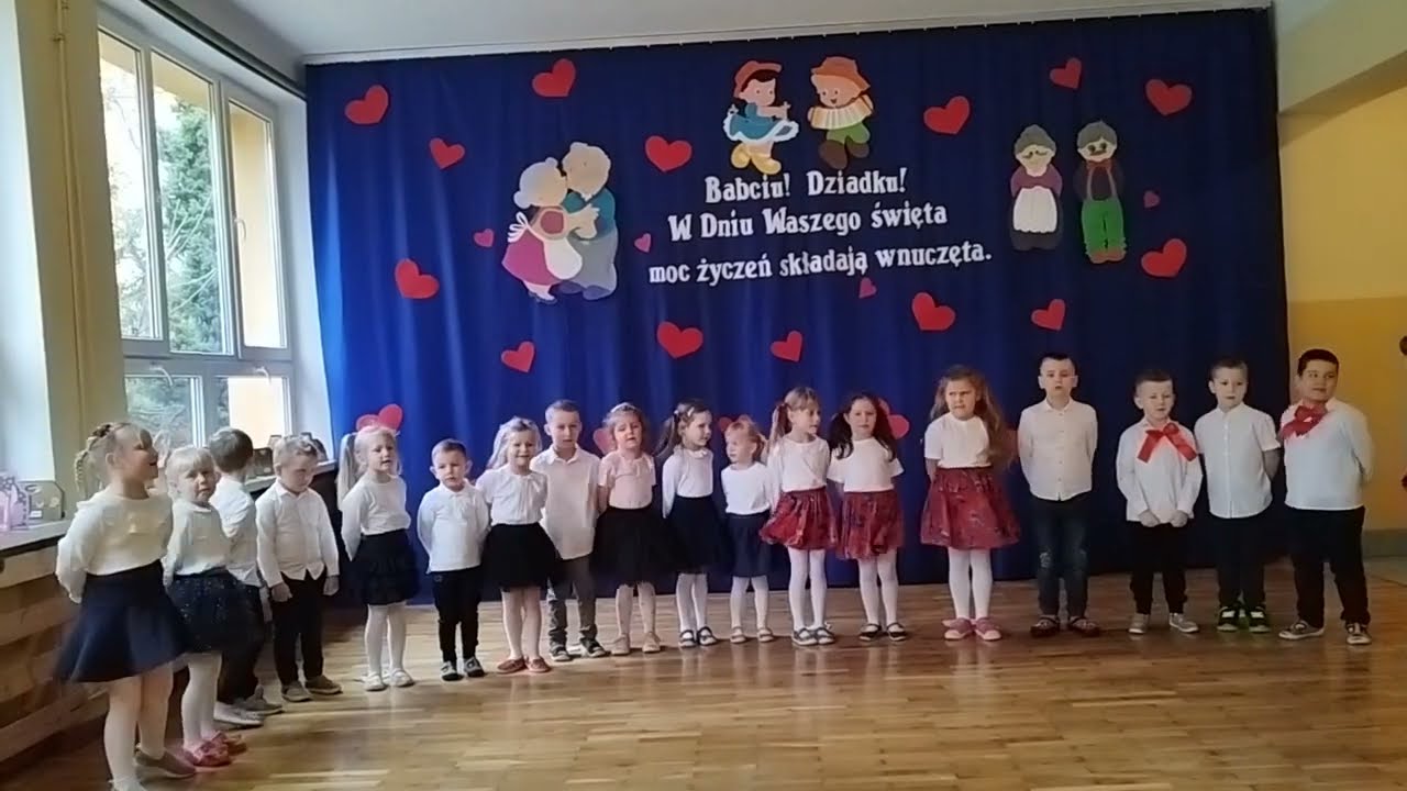 Życzenia od przedszkolaków dla babć i dziadków