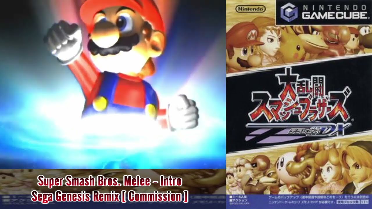 Super Smash Bros Melee - Intro ( Sega Genesis Remix ) [ Commission ]