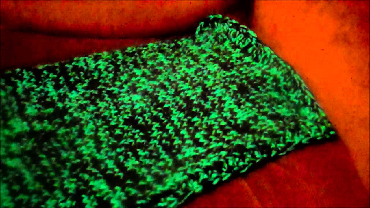 RECLINDER ARM COVERS KNITTED WITH ACRYLIC YARN