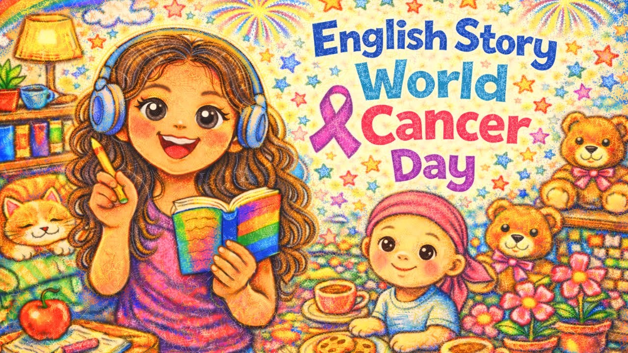 What's the MOST INSPIRING World Cancer Day Story? | english speaking practice