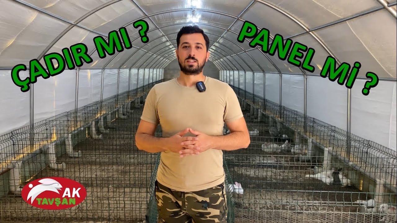 ETLİK TAVŞAN ÇİFTLİĞİ KURMAK #1 | KÜMES YAPISI NE OLMALI ? | ÇADIR MI PANEL Mİ ? | AK TAVŞAN |