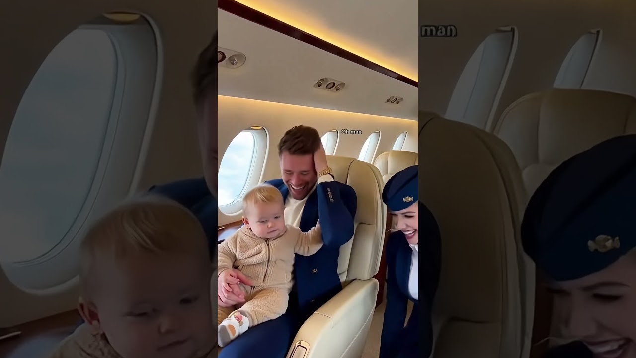 Best Wingman Ever! ✈️👶🤣 Is He For Real?