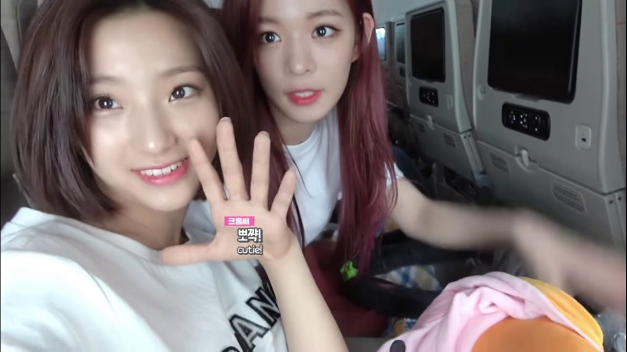 프로미스나인 (fromis_9) 이새롬 (Lee Saerom) & 이채영 (Lee Chaeyoung): Chaeng unnie & baby Romsae