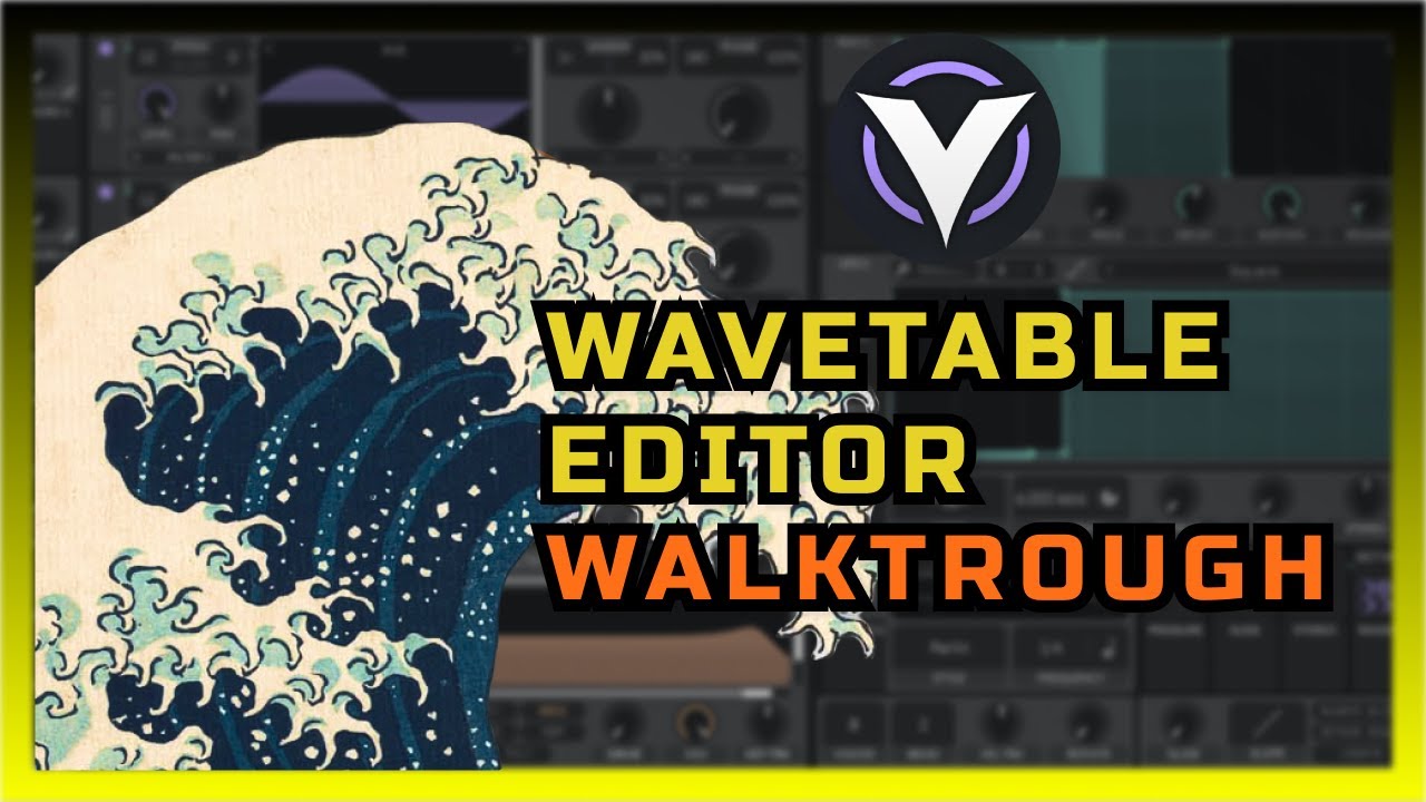 Vital synth tutorial | Wavetable editor walkthrough
