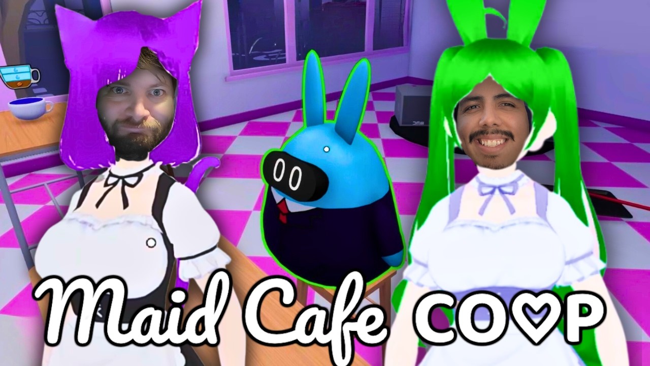 We Became Hot Maids For The Day! Maid Cafe Coop w/ @PerfectlyLost