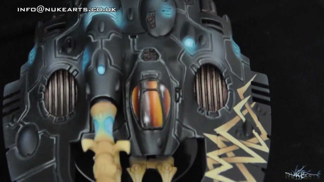Epic Eldar Ulthwe Army - Revenant Titan, Warp Hunters. Painted Army Showcase by Nuke Arts