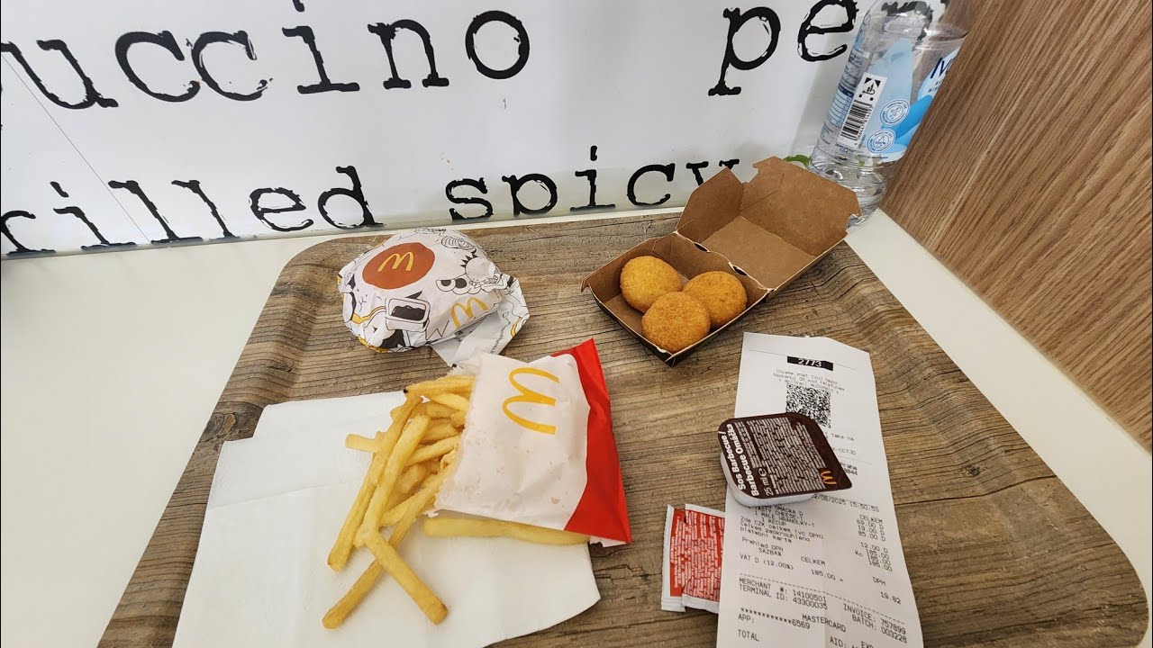 McDonald's in Czech Republic Tasting Special Menu Items
