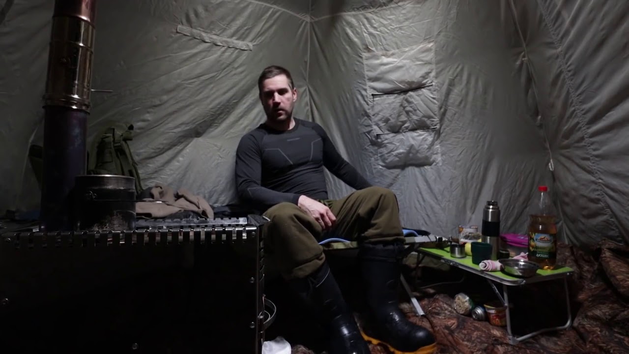 WINTER CAMPING 2021 2 DAYS ONE INBEST THE FOREST 1080p