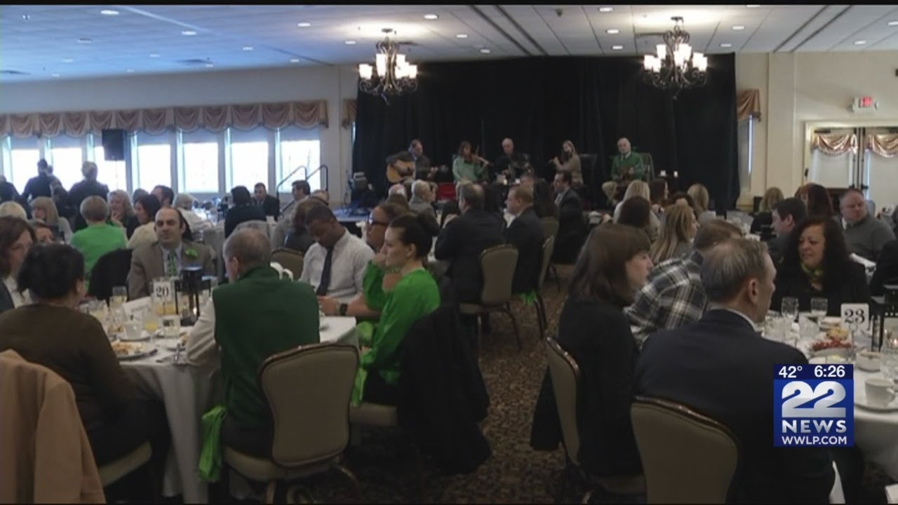 Annual St Patrick's Day breakfast kicks off holiday weekend