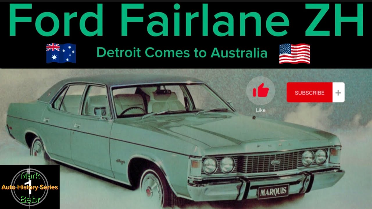 Ford Fairlane ZH — Детройт приходит в Австралию