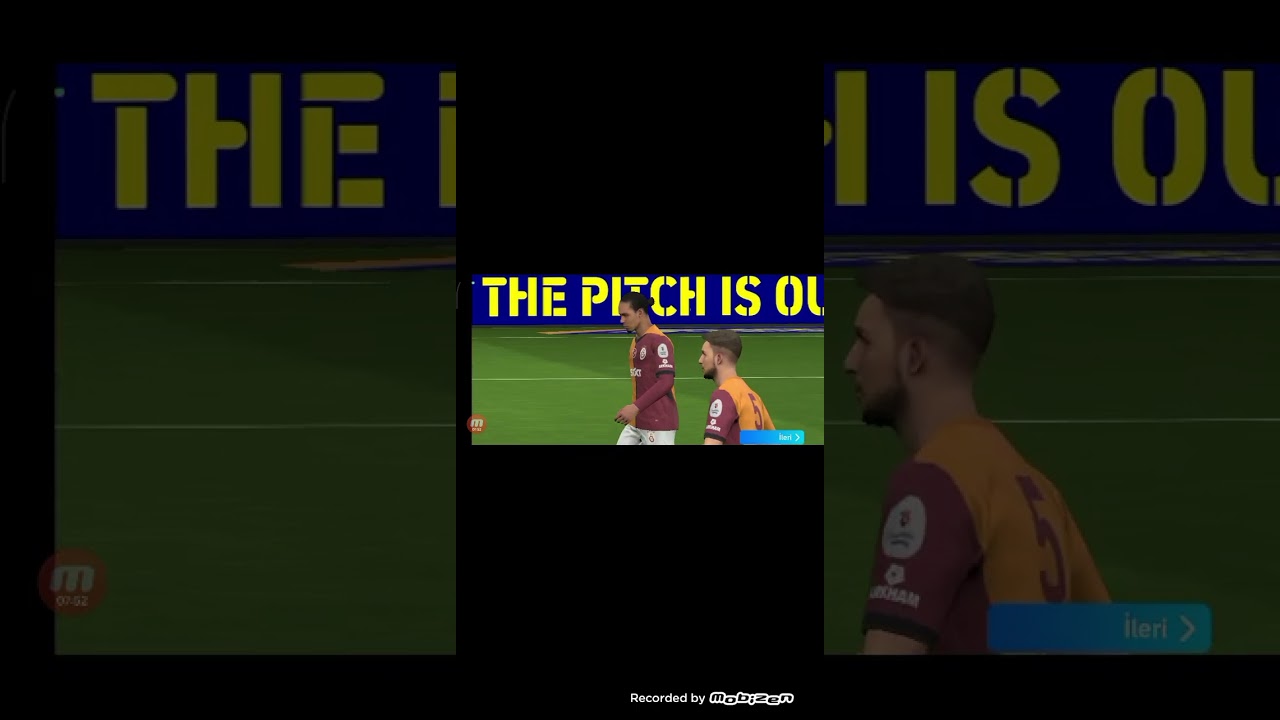Pes oynadım!