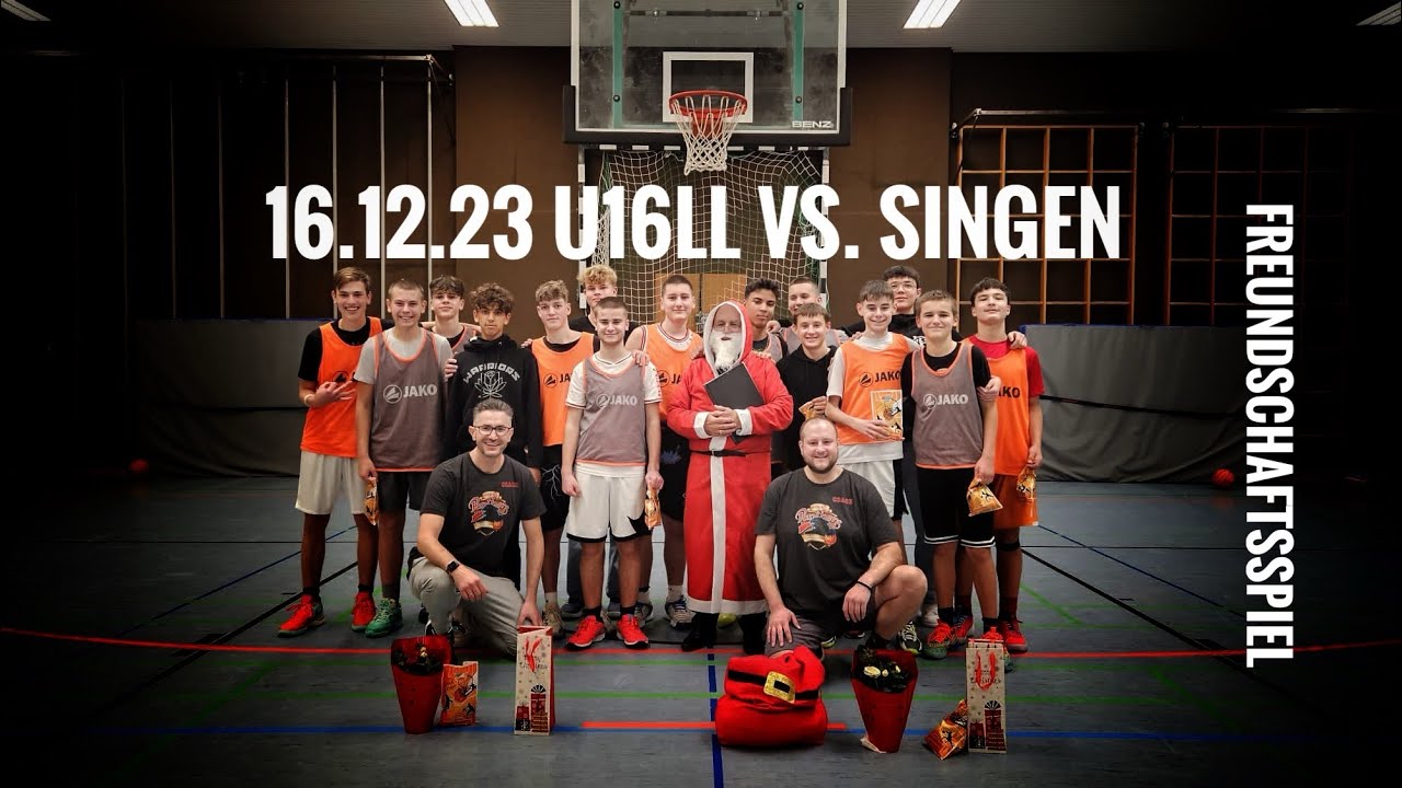 16.12.23 Heimspiel U16LL vs. Singen (Freundschaftsspiel)