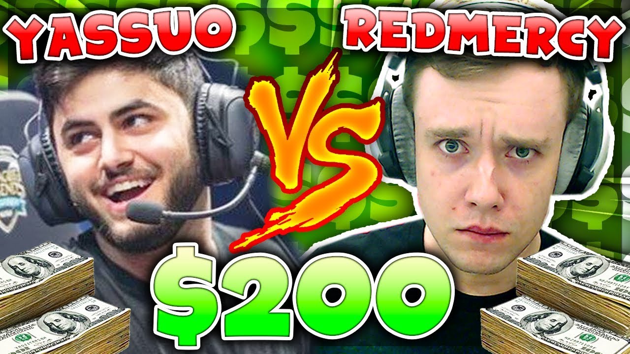 REDMERCY vs YASSUO $200 1v1 SHOWDOWN! (New Season) - League of Legends