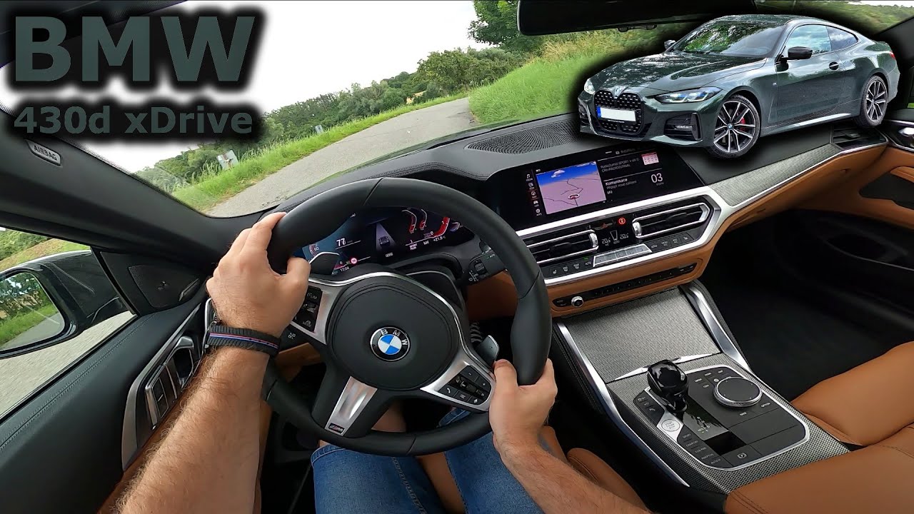 2021 BMW 430d xDrive | POV test drive | 