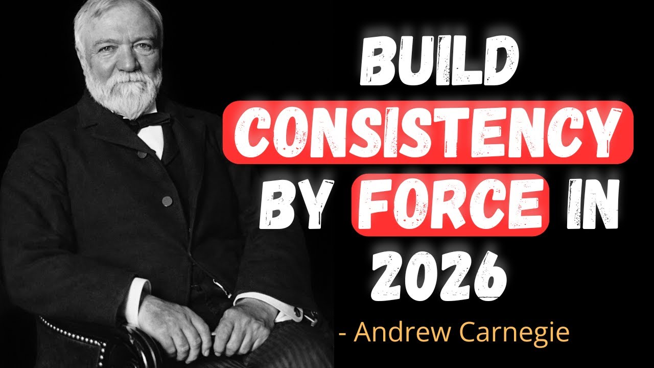 Force Yourself to Be Consistent & Everything Will Fall Into Place | Andrew Carnegie