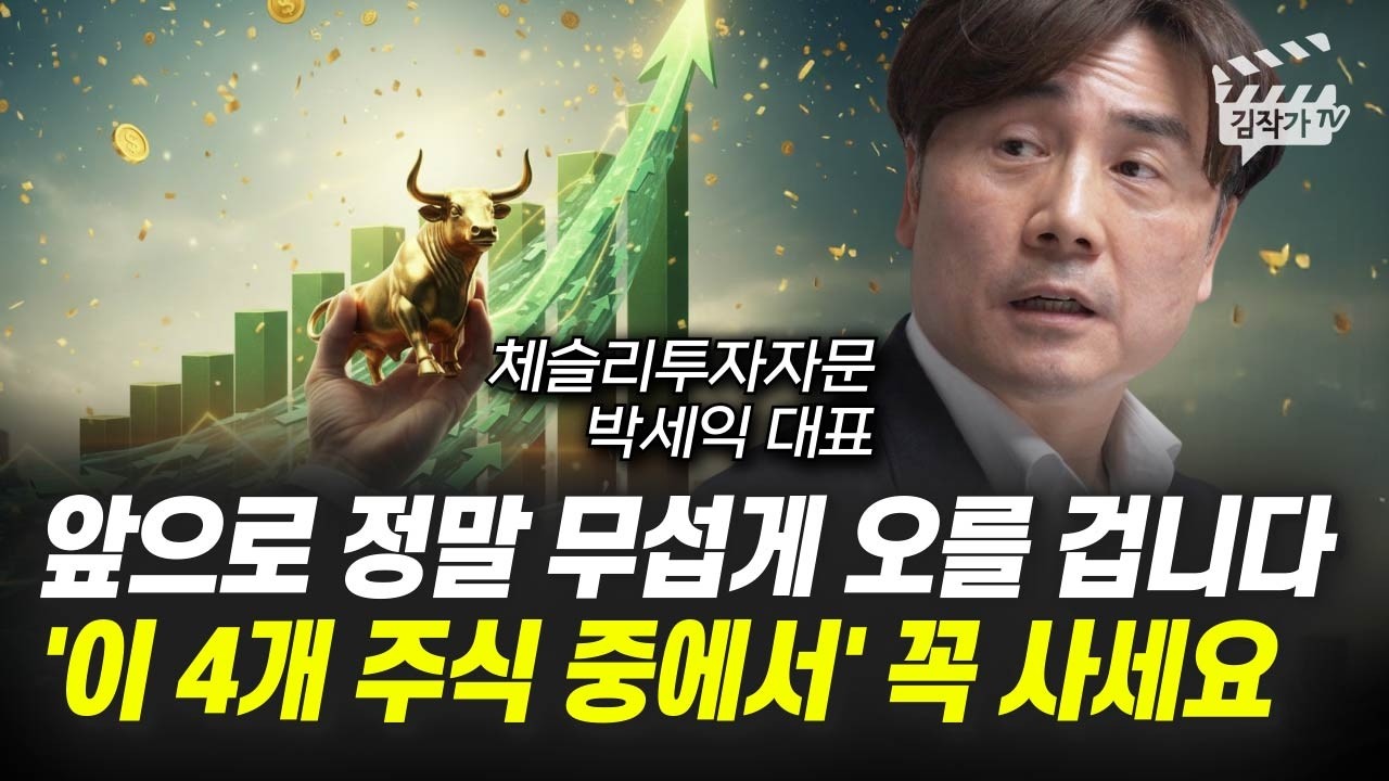 앞으로 큰돈 벌 수 있는 주식은 '딱 4개 뿐입니다' (박세익 대표)