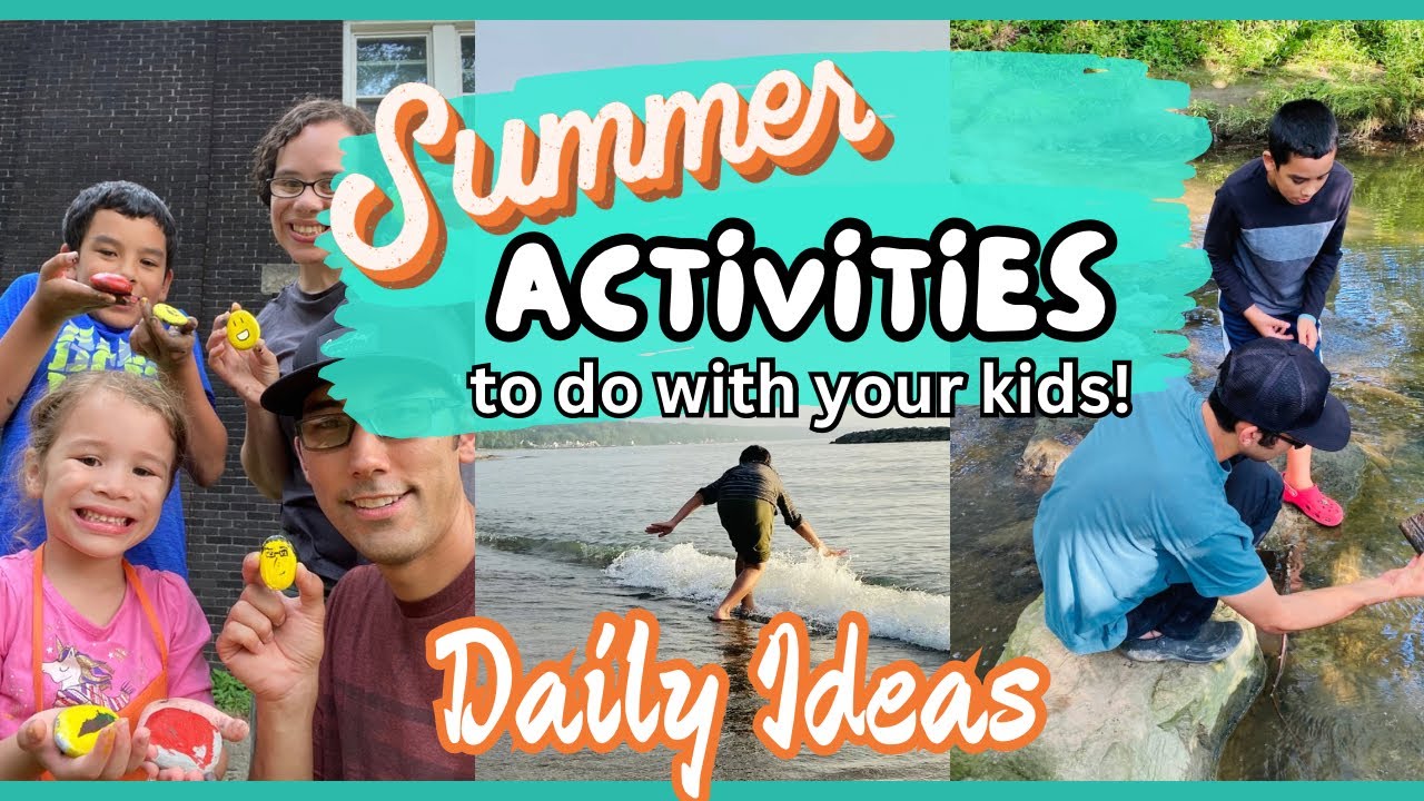 Awesome SUMMER ACTIVITIES to do with your kids |  HOMESCHOOL Summer Plans