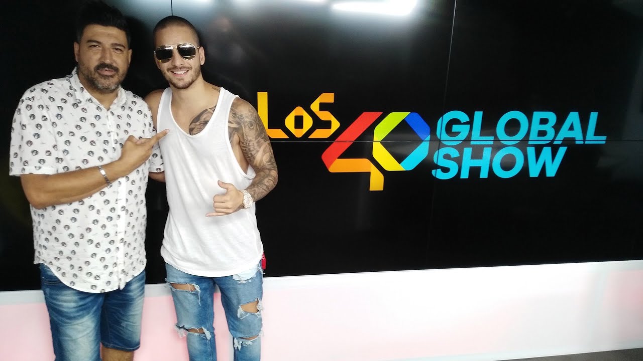 LOS40 Global Show habla con Maluma