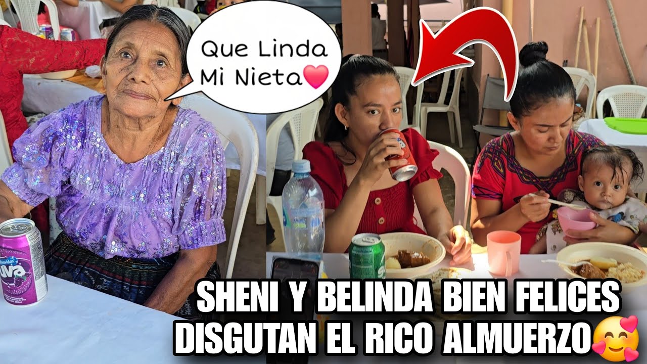 SHENY y BELINDAPor Primera Vez Come Junto Ala Abuelita De EDY🥰😱Asi Las Captamos En Pleno Video🥹