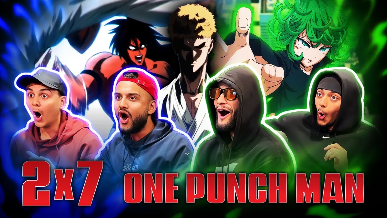 SAITAMA VS SUIRYU!!! | BROTHERS watch One Punch Man 2x7 | REACTION