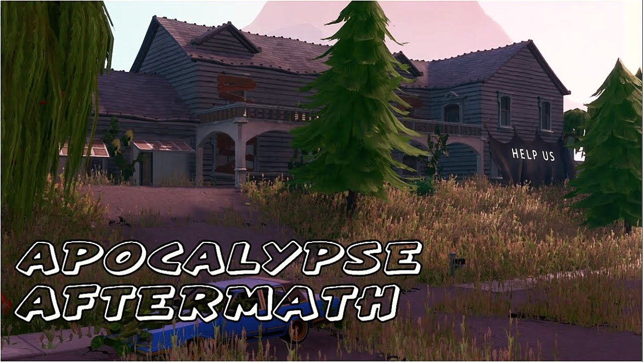 Apocalypse Aftermath | Fortnite Creative Tutorial (Speed Build)
