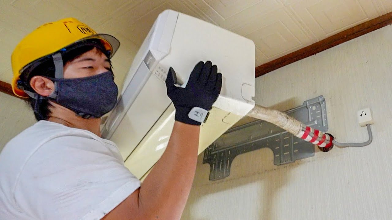 古民家のエアコンを取り外してみた【DIY】