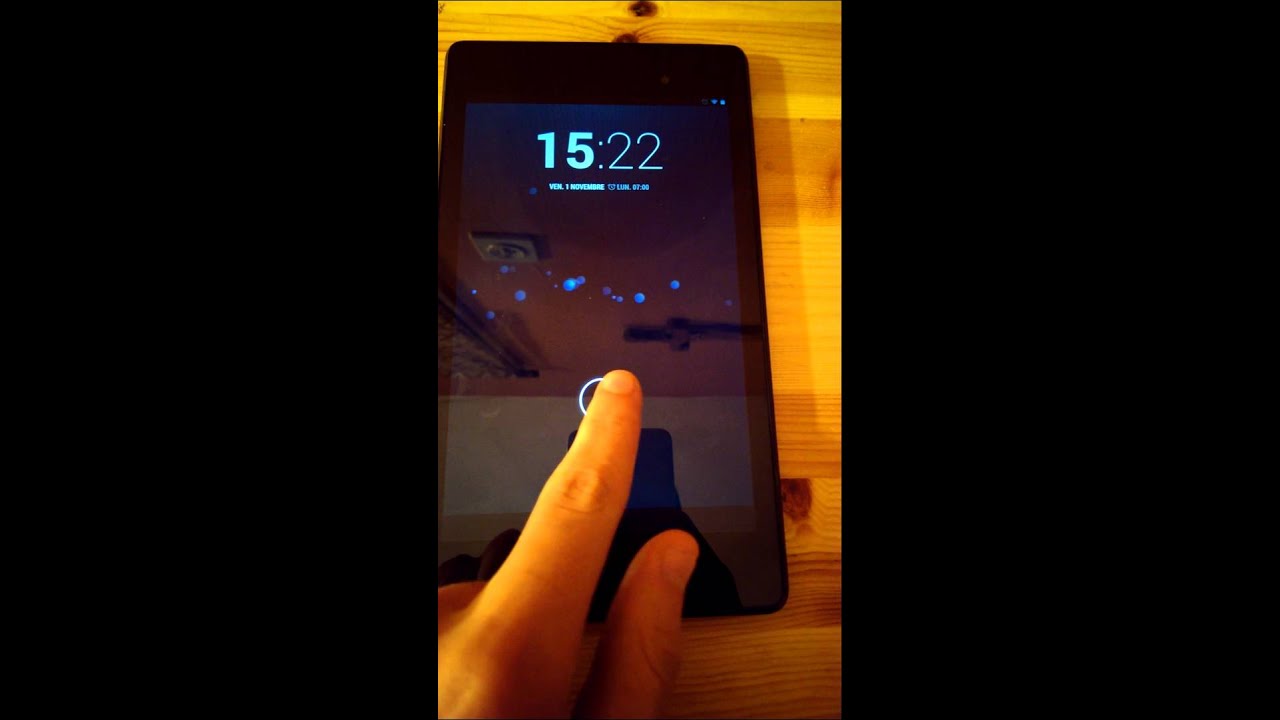 How to turn on/off the Nexus 7 2013 screen