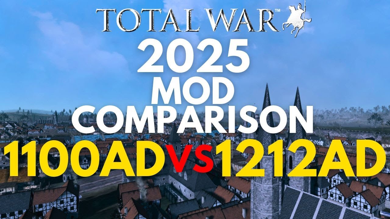The MAIN differences between MEDIEVAL KINGDOMS 1212 AD and MEDIEVAL 1100 AD in 2025 [TOTAL WAR]