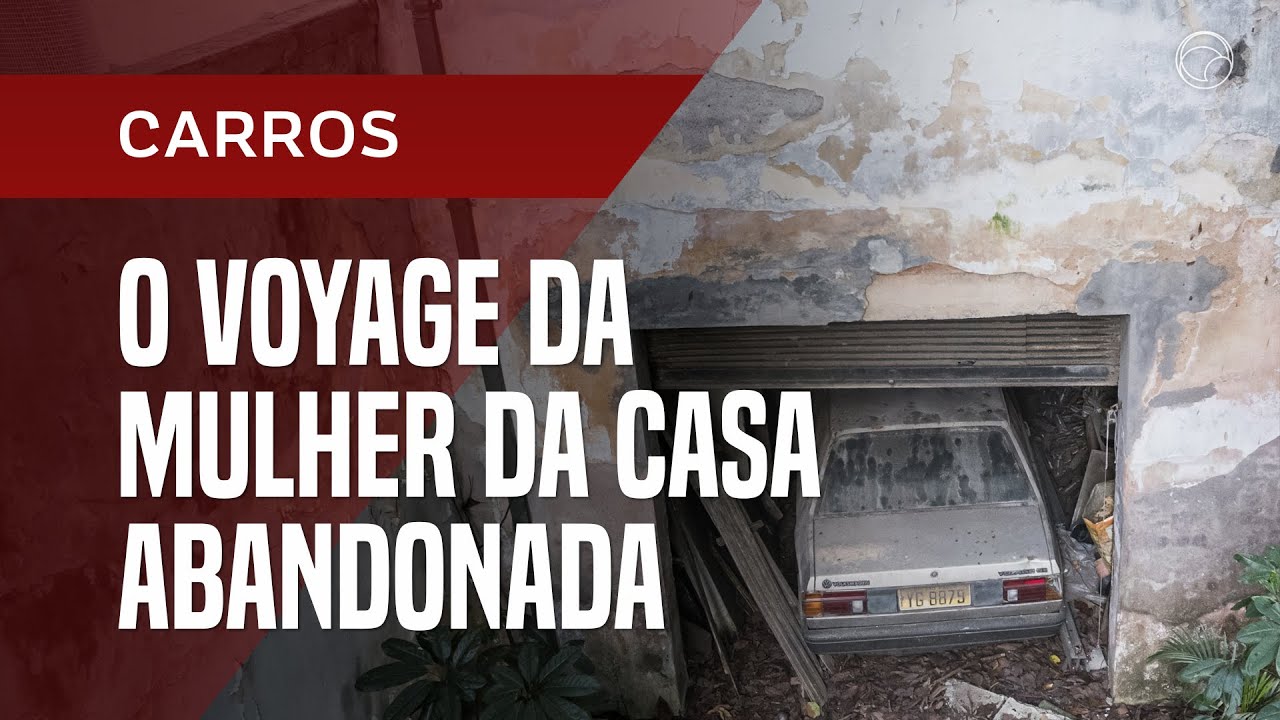 'Mulher da casa abandonada' tem Voyage parado na garagem h&aacute; mais de 20 anos
