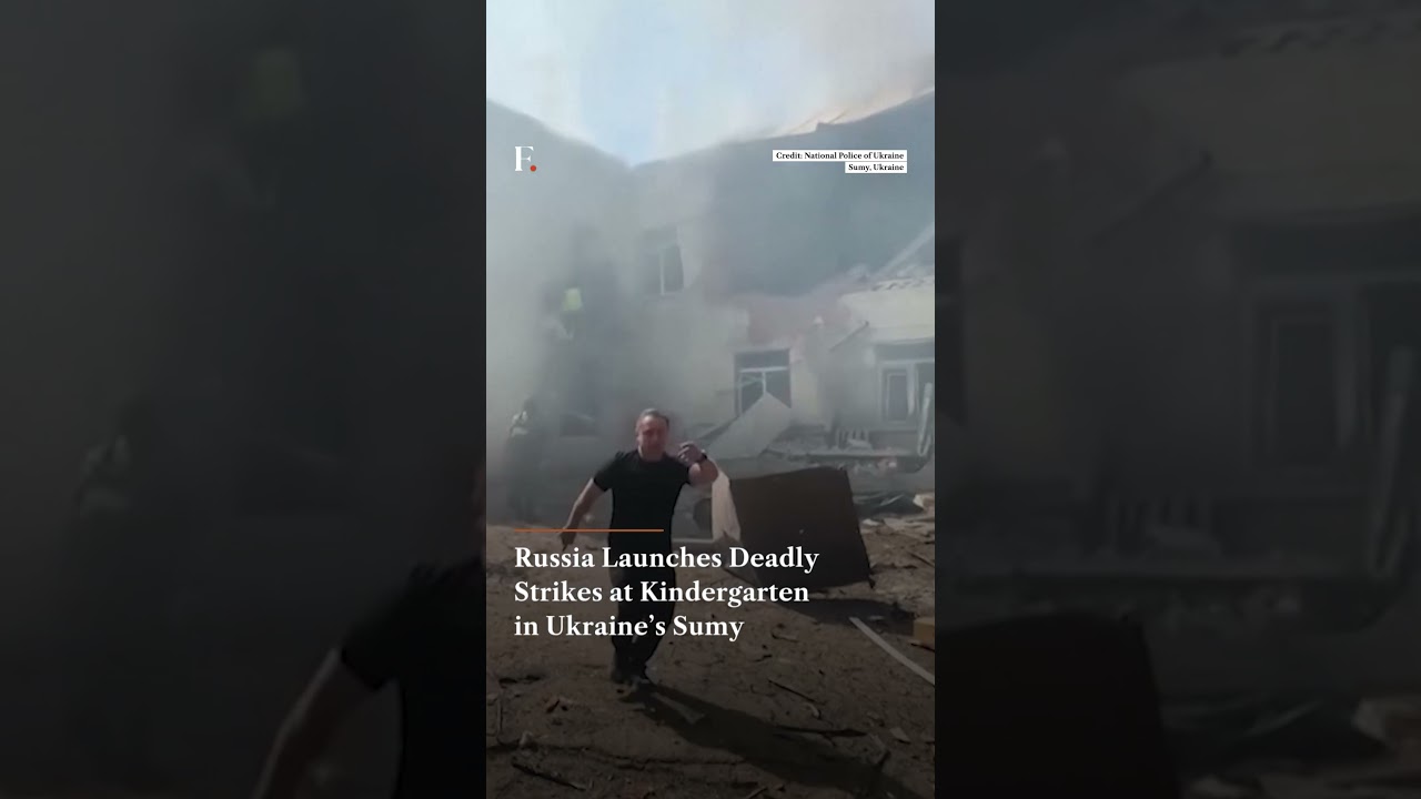 Russia Launches Deadly Strikes at Kindergarten in Ukraine&rsquo;s Sumy | Russia Ukraine War | N18G