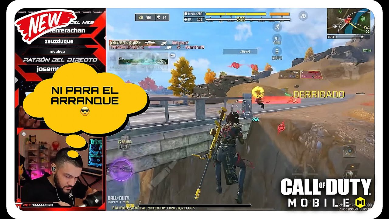 EL REY TAMALERO SE VOLVI&Oacute; LOCO CON LA ESCOPETA y la DLQ🤯|CALL OF DUTY MOBILE|