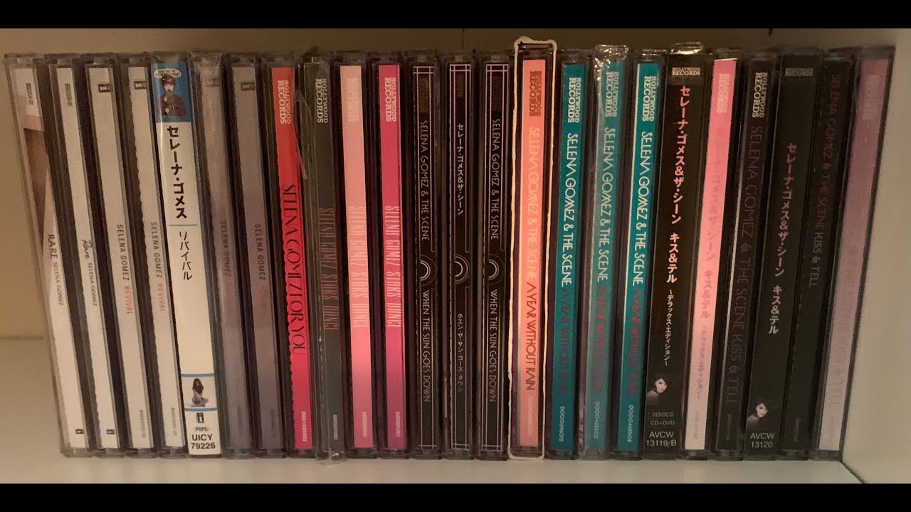 My Selena Gomez CD Collection (August 2021)