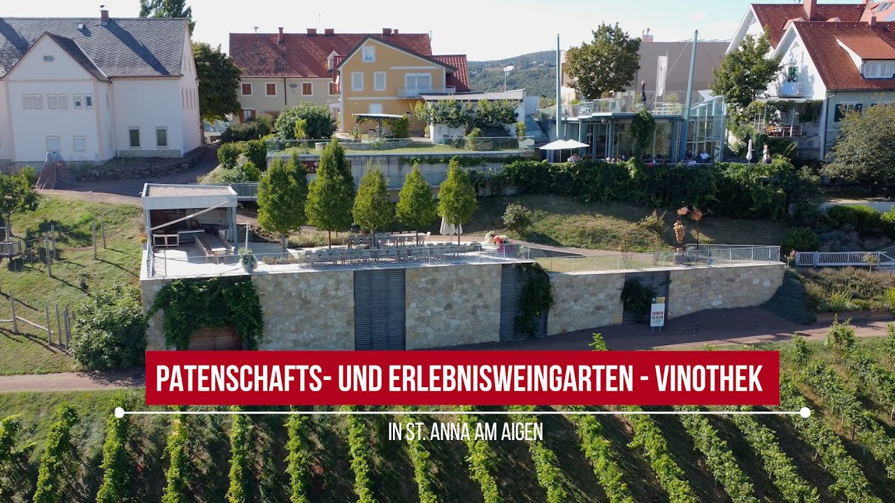 Patenschafts- und Erlebnisweingarten - Vinothek St. Anna am Aigen | Styria | Austria | vulkantv.at